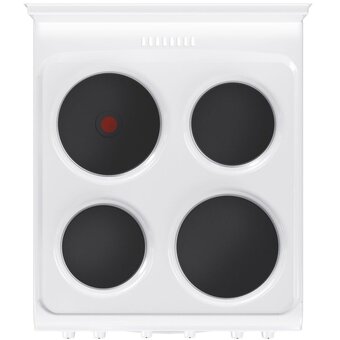  Кухонная плита Gefest 5140 E1WH белый/мрамор 
