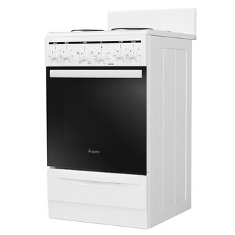  Кухонная плита Gefest 5140 E1WH белый/мрамор 