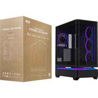  Корпус ASUS Prime AP304 TG ARGB Black (90DC0110-B19000) 