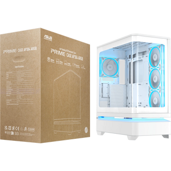  Корпус ASUS Prime AP304 TG ARGB White (90DC0113-B19000) 