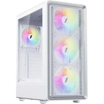  Корпус 1STPLAYER WA7 White (WA7-WH-3FA7-14-W-1FA7-W) / ATX / 3x140mm 1x120mm ARGB fans 
