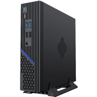  Корпус Foxline FL-109-AD120-DC mITX, w/ ext.PSU 120W, DC-converter, w/2xUSB2.0+2xUSB3.0, 1x40mmFan, black, VESA, w/pwr cord 