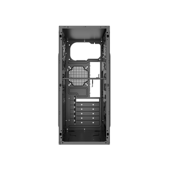  Корпус Foxline Forza FZ-031 ATX, без БП, 1xUSB2.0+1xUSB3.0, Black, w/o Fan 
