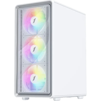  Корпус 1STPLAYER WA7 White (WA7-WH-3FA7-14-W-1FA7-W) / ATX / 3x140mm 1x120mm ARGB fans 