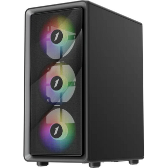  Корпус 1STPLAYER WA7 Black (WA7-BK-3FA7-14-1FA7) / ATX / 3x140mm 1x120mm ARGB fans 