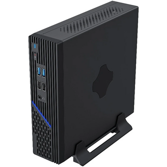  Корпус Foxline FL-109-AD120-DC mITX, w/ ext.PSU 120W, DC-converter, w/2xUSB2.0+2xUSB3.0, 1x40mmFan, black, VESA, w/pwr cord 