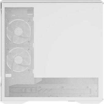  Корпус Powercase GT3 ARGB V2 (CMGT3WV2-A3), TG, Type-C, 3x 120мм ARGB PWM Fans, ARGB+PWM HUB, Nylon filters, белый, mATX 