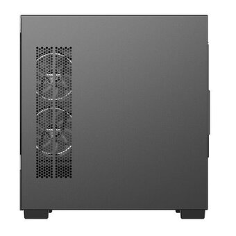  Корпус Powercase Vision Micro S4B V2 (CVMMSHBV2-A3), Tempered Glass, Type-C, 3x 120mm ARGB PWM Fan, ARGB+PWM HUB, чёрный, mATX 