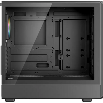  Корпус 1STPLAYER WA8 Black (WA8-BK-3FA7-14-1FA7) / ATX / 3x140mm 1x120mm ARGB fans 