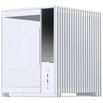  Корпус JONSBO D34 White, mini-ITX, mATX, белый 