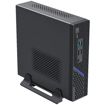  Корпус Foxline FL-109-AD120-DC mITX, w/ ext.PSU 120W, DC-converter, w/2xUSB2.0+2xUSB3.0, 1x40mmFan, black, VESA, w/pwr cord 