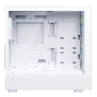  Корпус 1STPLAYER WA8 White (WA8-WH-3FA7-14-W-1FA7-W) / ATX / 3x140mm 1x120mm ARGB fans 