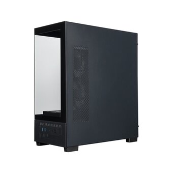  Корпус XASTRA Q500 6ARGB-FA-C6 Black (Q500-1FA36A-1FA24A-1FA12A-C6) ATX/Aquarium/Screewless/ 1x120mm,1x240,1x360 ARGB PWM FA fans/Argb+PWM HUB 6port 