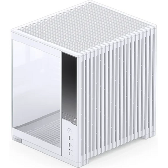  Корпус JONSBO D34 White, mini-ITX, mATX, белый 