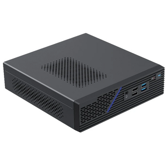  Корпус Foxline FL-109-AD120-DC mITX, w/ ext.PSU 120W, DC-converter, w/2xUSB2.0+2xUSB3.0, 1x40mmFan, black, VESA, w/pwr cord 