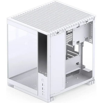  Корпус JONSBO D34 White, mini-ITX, mATX, белый 