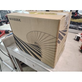  УЦ Корпус Accord ACC-ZCU2B, mATX, Mini-Tower, без БП, черный (плохая упаковка, вмятина на корпусе) 