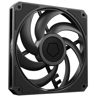  Вентилятор ID-COOLING AM-120 Slim 120x120x15мм (PWM, резиновые углы, черный, 0-2500об/мин, супертихий) BOX 