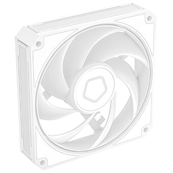 Вентилятор ID-COOLING AM-120-W 120x120x25мм (PWM, резиновые углы, белый, 0-2500об/мин, супертихий) BOX 