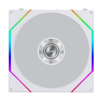  Вентилятор Lian Li Uni Fan TL Flex 120 / 12TL1F1W White (G9F.12TL1F1W.R0) / 120x124x28мм (PWM, ARGB, 2600 об/мин (Max.), 33dBa) 