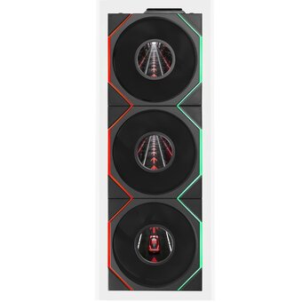  Комплект вентиляторов (3шт.) Lian Li Uni Fan TL LCD Flex 120 / 12TLLCD1F3B Black (G9F.12TLLCD1F3B.R0) / 120x124x28мм (PWM, ARGB, 1900 об/минa) 