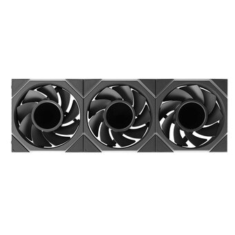  Комплект вентиляторов (3шт.) Lian Li Uni Fan TL LCD Flex 120 / 12TLLCD1F3B Black (G9F.12TLLCD1F3B.R0) / 120x124x28мм (PWM, ARGB, 1900 об/минa) 