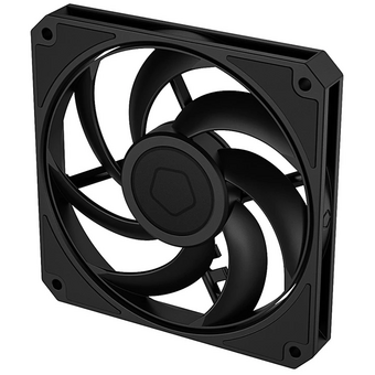  Вентилятор ID-COOLING AM-120 Slim 120x120x15мм (PWM, резиновые углы, черный, 0-2500об/мин, супертихий) BOX 