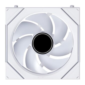  Комплект вентиляторов (3шт.) Lian Li Uni Fan SL Inf Flex 120 / 12SLIN1F3W White (G9F.12SLIN1F3W.R0) / 120x124x28мм (PWM, ARGB, 2300 об/мин, 29,2dBa) 