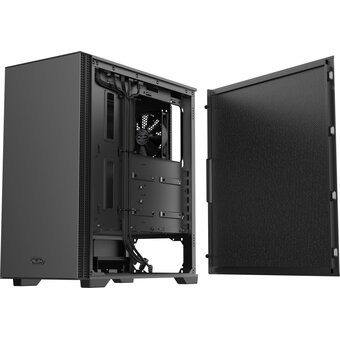  Корпус RAIJINTEK Opora A7 (0R20B00270), без БП, Midi-Tower, 4x120mm, 2xUSB-A 3.0 + 1xUSB-C, ATX, mITX Black 