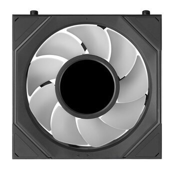  Комплект вентиляторов (3шт.) Lian Li Uni Fan SL Inf LCD Flex 120 Reverse Blade / 12RSLIND1F3B Black (G9F.12RSLIND1F3B.R0) / 120x124x28мм (PWM, ARGB) 