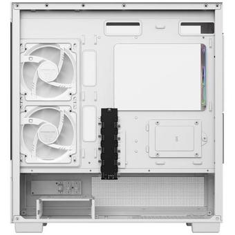  Корпус Powercase Vision Micro S4W V2 (CVMMSHWV2-A3), Tempered Glass, Type-C, 3x 120mm ARGB PWM Fan, ARGB+PWM HUB, белый, mATX 