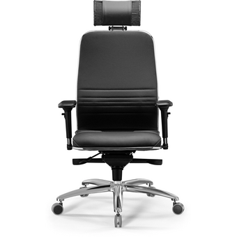  Кресло Метта KL-3.04 Infinity Easy Clean Z509339421 экокожа с подголов. крестов. металл хром 