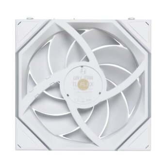  Комплект вентиляторов (3шт.) Lian Li Uni Fan TL Flex 120 / 12TL1F3W White (G9F.12TL1F3W.R0) / 120x124x28мм (PWM, ARGB, 2600 об/мин, 33dBa) 