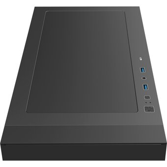  Корпус RAIJINTEK Opora A7 (0R20B00270), без БП, Midi-Tower, 4x120mm, 2xUSB-A 3.0 + 1xUSB-C, ATX, mITX Black 