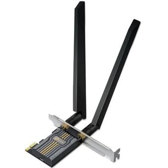  Сетевой адаптер TP-Link Archer TBE400E BE6500 трехдиапазонный беспроводной PCI Express-адаптер Wi-Fi 7 с поддержкой Bluetooth 5.4 