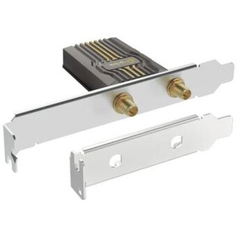  Сетевой адаптер TP-Link Archer TBE400E BE6500 трехдиапазонный беспроводной PCI Express-адаптер Wi-Fi 7 с поддержкой Bluetooth 5.4 
