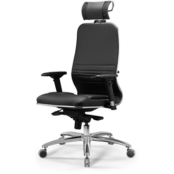  Кресло Метта KL-3.04 Infinity Easy Clean Z509339421 экокожа с подголов. крестов. металл хром 