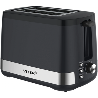 Тостер Vitek VT-T1002 черный/стальной 