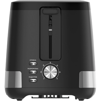  Тостер Vitek VT-T1002 черный/стальной 