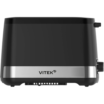  Тостер Vitek VT-T1002 черный/стальной 