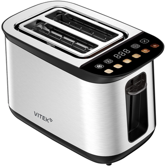 Тостер Vitek VT-T1003 стальной/черный 