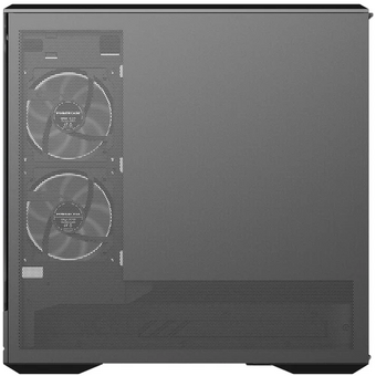  Корпус Powercase GT3 ARGB V2 (CMGT3BV2-A3), TG, Type-C, 3x 120мм ARGB PWM Fans, ARGB+PWM HUB, Nylon filters, черный, mATX 