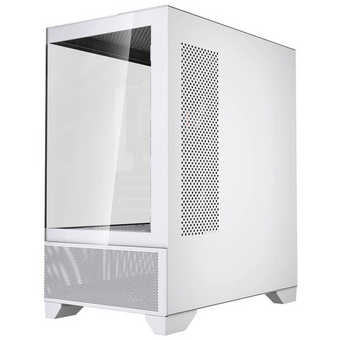  Корпус Powercase Vision Micro M4W (CVMM4FHW-A3), Tempered Glass, Type-C, 3x 120mm ARGB PWM Fan, ARGB+PWM HUB, белый, mATX 