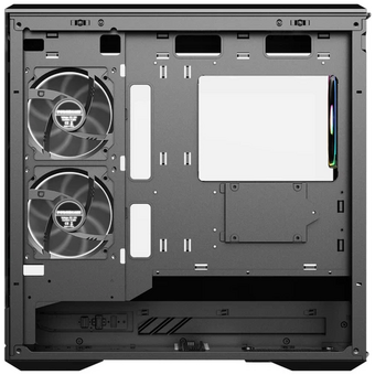 Корпус Powercase GT3 ARGB V2 (CMGT3BV2-A3), TG, Type-C, 3x 120мм ARGB PWM Fans, ARGB+PWM HUB, Nylon filters, черный, mATX 