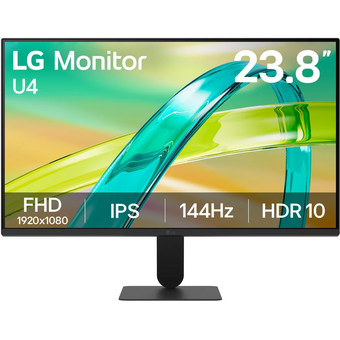  Монитор LG 24U411B-B черный 