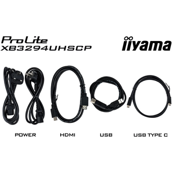  Монитор Iiyama ProLite XB3294UHSCP-B1 черный 
