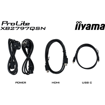  Монитор Iiyama ProLite XB2797QSN-B1 черный 