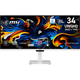  Монитор MSI Max 341QPXW14G (9S6-3PFB9T-011) белый 