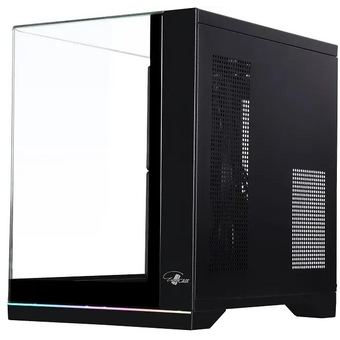  Корпус Eurocase M2751 черный, без БП, mATX, боковая и фронтальная панель из закалённого стекла, USB 3.0, USB Type-C 