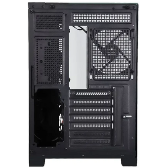  Корпус Eurocase A2751 черный, без БП, ATX, боковая и фронтальная панель из закалённого стекла, USB 3.0, USB Type-C 